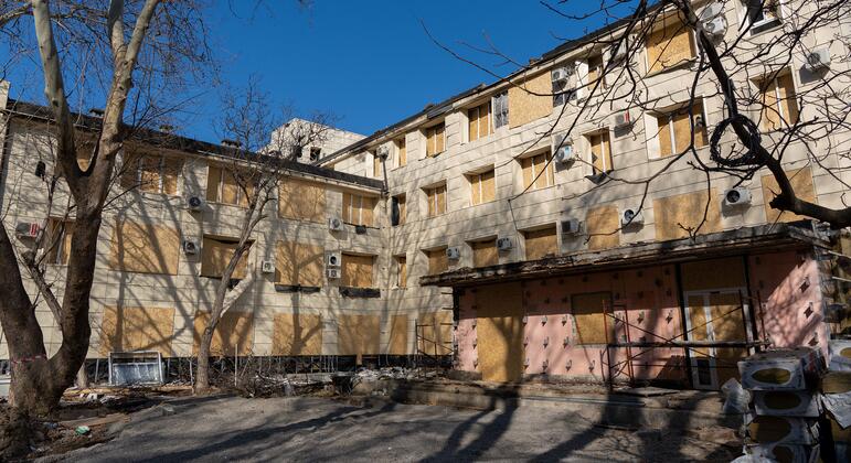 В результате атаки на Одессу пострадал роддом.